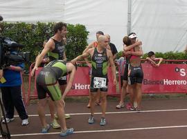 Fernando Barroso e Inmaculada Pereiro, vencedores del XX Triatlón del CNSO 