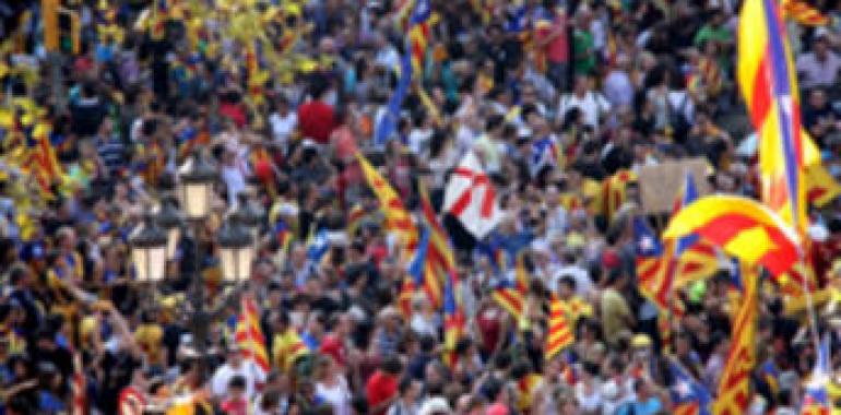 Un millón y medio de catalanes se manifiestan en Barcelona para que España aprenda