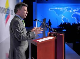 Presidente Santos invitó a los colombianos a apoyar el proceso de desmovilización 