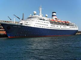 El crucero “Marco Polo” escaló en el Puerto de Gijón