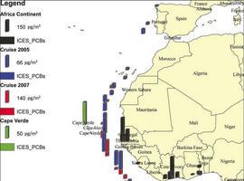 Detectan altos niveles de compuestos tóxicos en las costas de África occidental