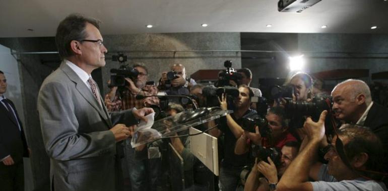 Mas afirma que las leyes no pueden anular la voluntad de Cataluña y anuncia una semana trascendente
