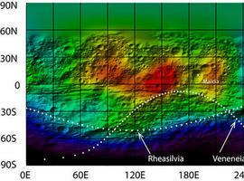 El asteroide Vesta refleja los viajes del agua por el sistema solar