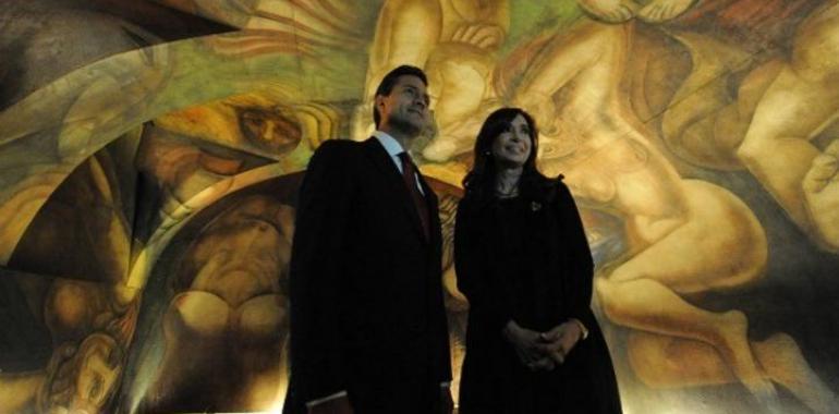 Cristina se reunió con el Presidente Electo de Mexico