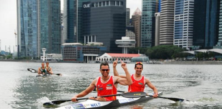 Bouzán y Fiuza conquistan la medalla de plata en el Mundial