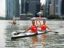 Bouzán y Fiuza conquistan la medalla de plata en el Mundial