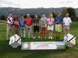 Ganadores del X Torneo Cajastur en el Club de Golf de Llanes