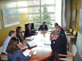 Las obras del colector del Nora no afectarán a la toma de agua de la cooperativa de Feleches en Siero
