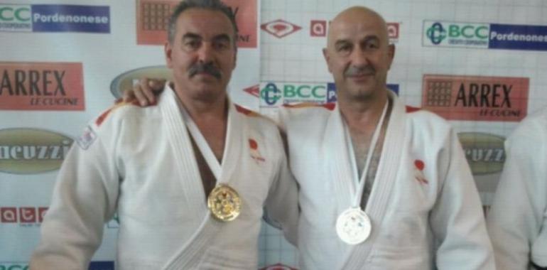 Los asturianos Verano y González, bronce en el Mundial de Katas
