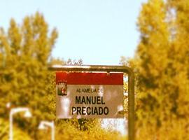 Inaugurada en Gijón la \"Alameda de Manuel Preciado\"