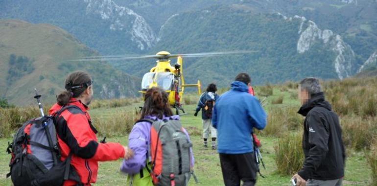 Rescatados cuatro senderistas que se desorientaron cuando realizaban una ruta por Piloña