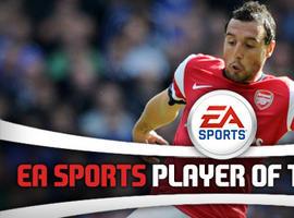 Santi Cazorla, mejor jugador del Arsenal del mes