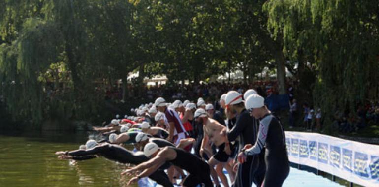 Cuatro medallas para Asturias en el Campeonato de España de Triatlón