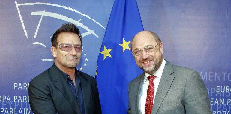 Bono (U2) en el Parlamento Europeo