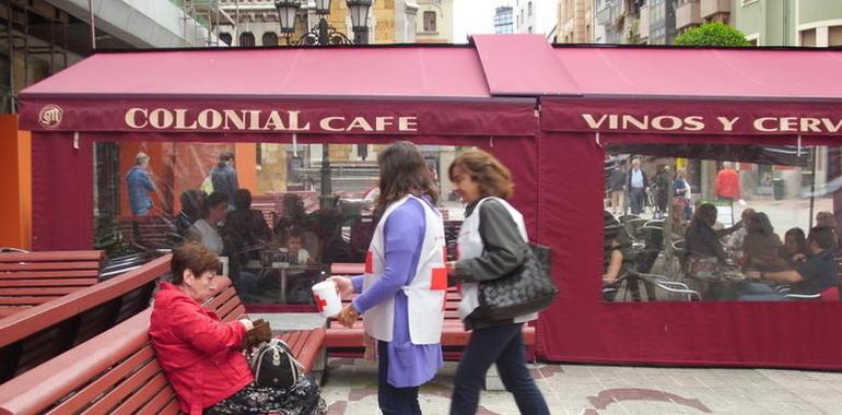 Cruz Roja toma el pulso de la solidaridad en Oviedo y Gijón