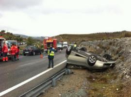 Ocho heridos en un accidente múltiple en Perales de Tajuña