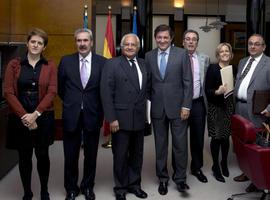 Reunión del presidente del Principado con directivos de la Asociación de Empresa Familiar