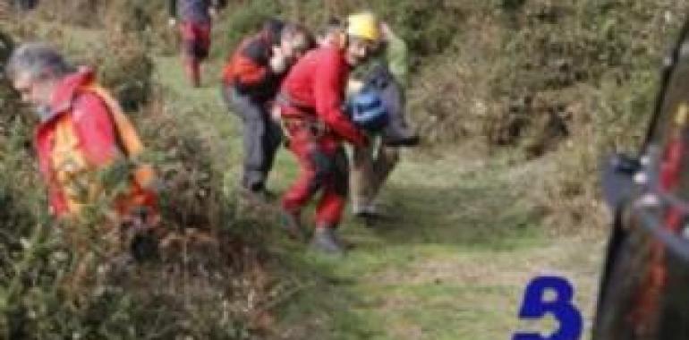 Herido en una pierna un excursionista en ruta desde el Fito al Picu Pienzu