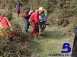 Herido en una pierna un excursionista en ruta desde el Fito al Picu Pienzu