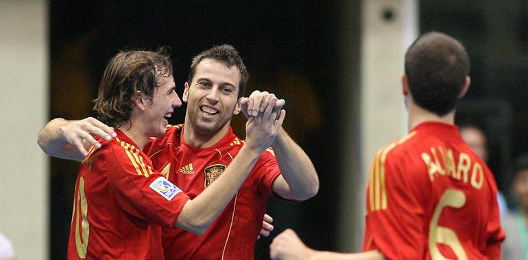 España debuta en el Mundial de fútbol sala ante Irán