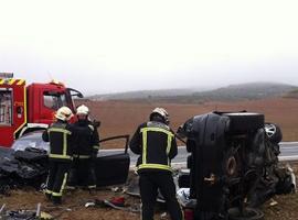Fallece un hombre de 35 años en un choque frontal en Los Santos de la Humosa