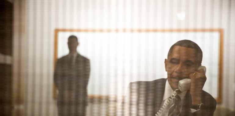 Barack Obama en capilla