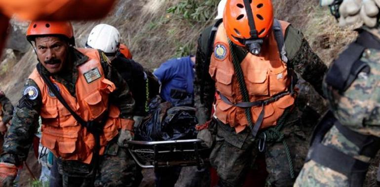Solidaridad internacional con Guatemala, volcada en la atención a las víctimas del terremoto