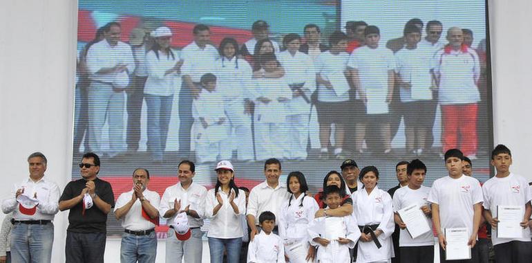 Humala lanza “Llachay” para luchar contra la explotación infantil y su desamparo en las calles