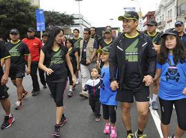 Humala participó en partida de carrera We Run Lima 10K 