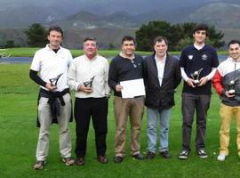 Ganadores del Torneo Asturies x África, en el Club de Golf de Llanes