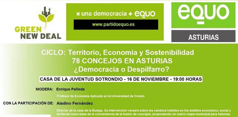 Conferencia 78 Concejos en Asturias ¿Democracia o Despilfarro, en Sotrondio