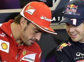 Alonso marca de cerca a los Red Bull en los entrenamientos del GP de EEUU