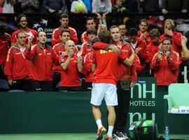 España y República Checa, empatan tras la primera jornada de la final de la Davis