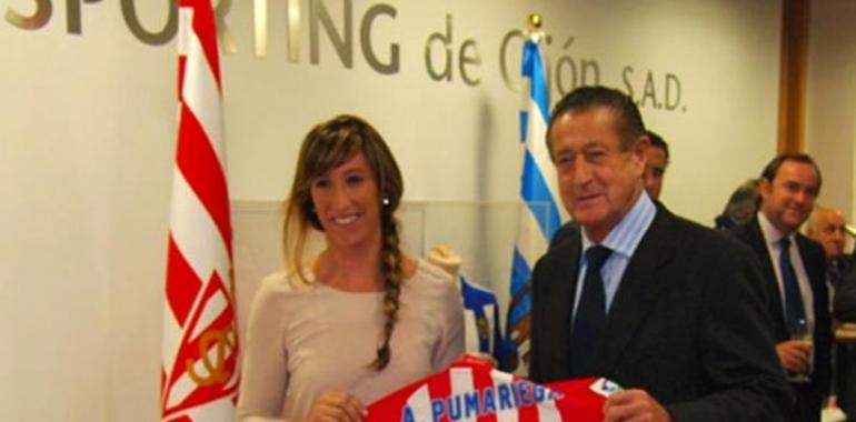 El Sporting homenajea a Pumariega