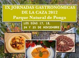 Ponga ensalza la caza y la naturaleza en las Novenas Jornadas gastronómicas