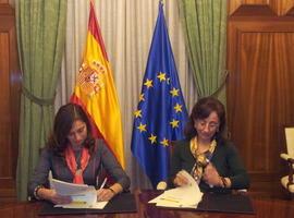Principado y Ministerio suscriben el acuerdo para ampliar la depuradora de San Claudio en Oviedo
