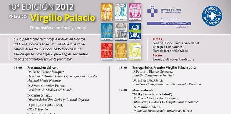 Hospital Monte Naranco y Médicos del Mundo harán entrega de los Premios Virgilio Palacio 2012