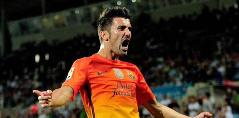 David Villa supera los 300 goles