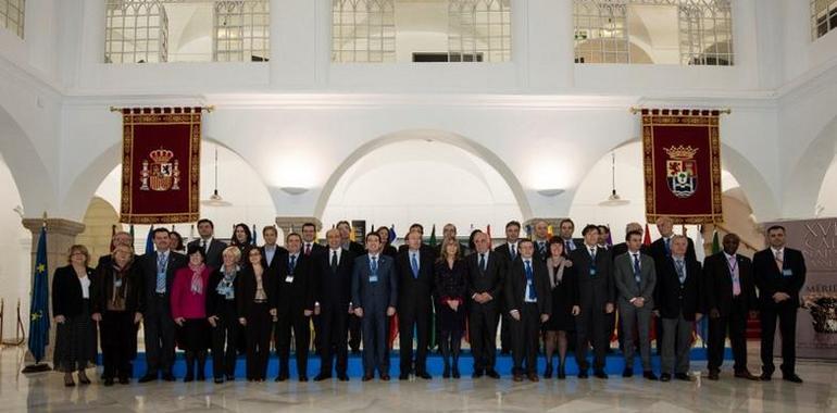 El Presidente de la Junta General, en la Conferencia de Asambleas Legislativas de Regiones Europeas