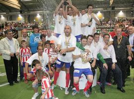 El Sporting de veteranos, ¡campeón!