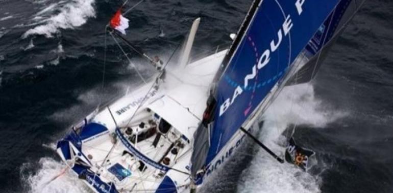 Javier Sansó sigue siendo el más rápido en la Vendee Globe 2012