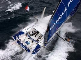 Javier Sansó sigue siendo el más rápido en la Vendee Globe 2012