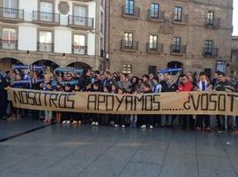 La afición del Avilés clama contra el Ayuntamiento