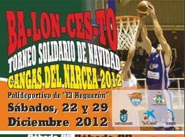 El Oviedo Baloncesto en el Torneo Solidario de Navidad de Cangas del Narcea 