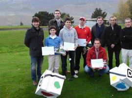 Ganadores del I Torneo Cafetería Varadero en el Club de Golf de Llanes