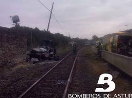 Fallece una joven de 27 años tras ser arrollada por un tren en el apeadero de Noreña