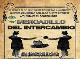 Mercadillo del intercambio en La Corredoria