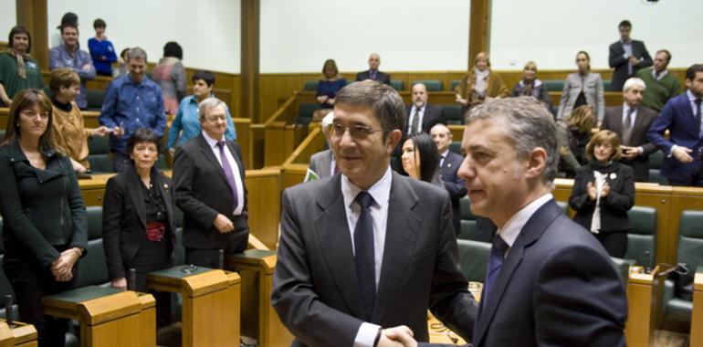 El Parlamento Vasco elige a Iñigo Urkullu como lehendakari