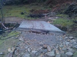 El PP de Tineo denuncia el estado de abandono total de las obras de la concentración Gera-Berdules