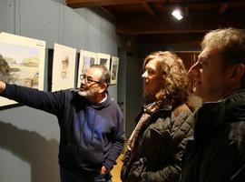 La Casa de Cultura de Llanes cuelga una exposición antológica del pintor Vicente Sobero García